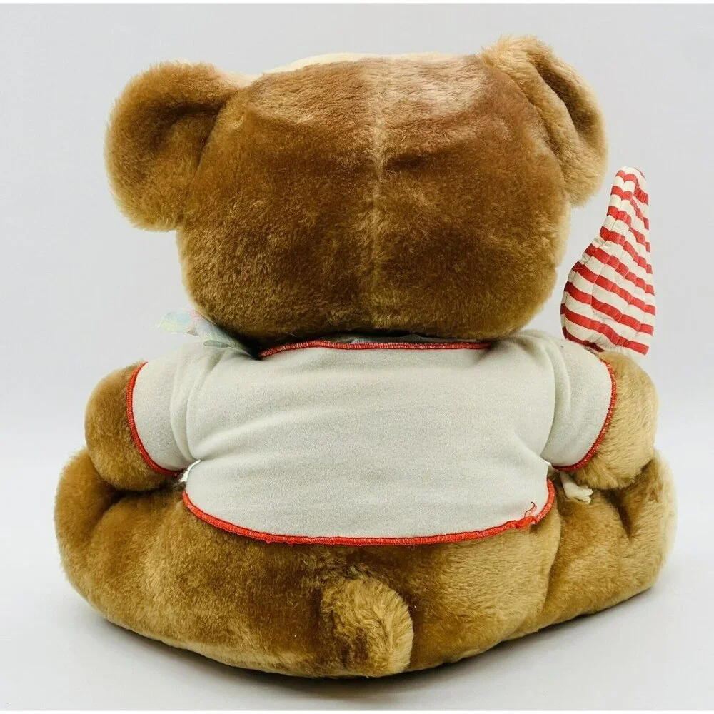 Dakin Nature Babies Lollipop Bear Plush Vintage 1984 Stuffed Animal‎ 9 inch